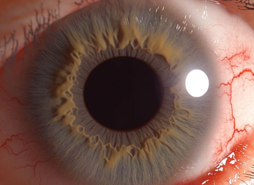 قرنية العين من الأجزاء التي لا يصل إليها الدم​