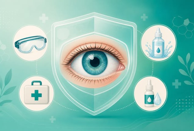 حماية العين من الألعاب النارية والاحتفالات