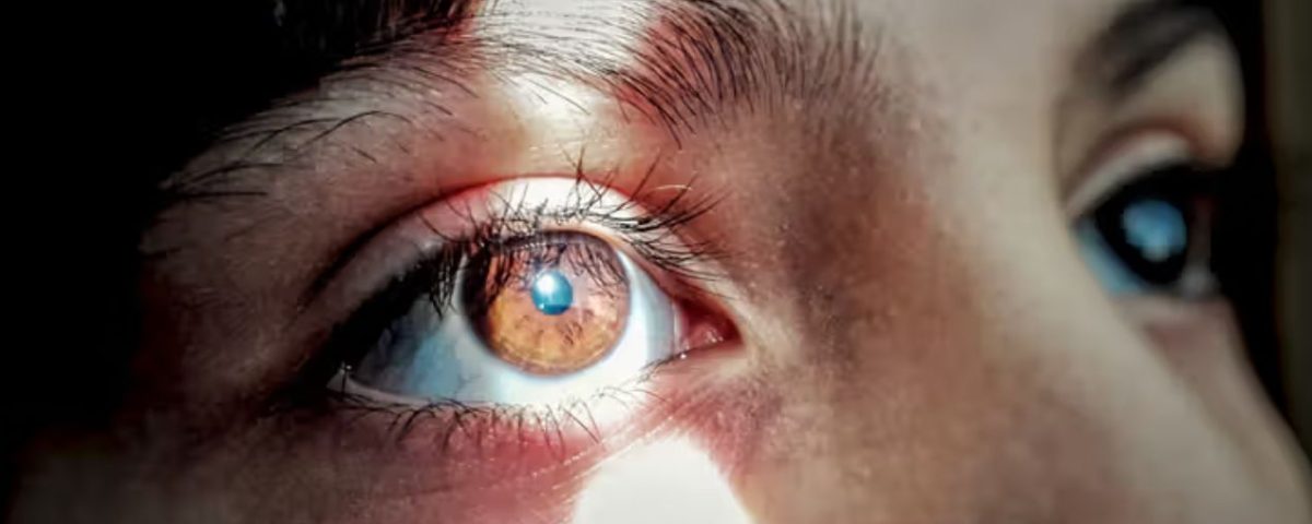رؤية الومضات الضوئية