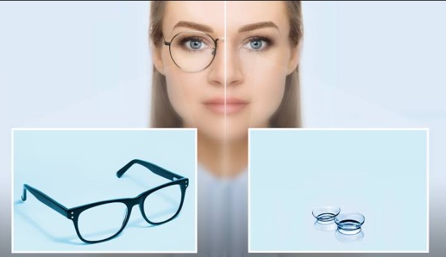 النظارات الطبية أم العدسات اللاصقة